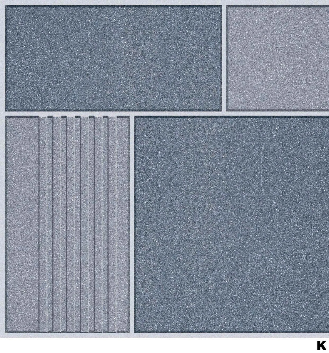 Mặt gạch K5602 — góc 1 — 500x500mm